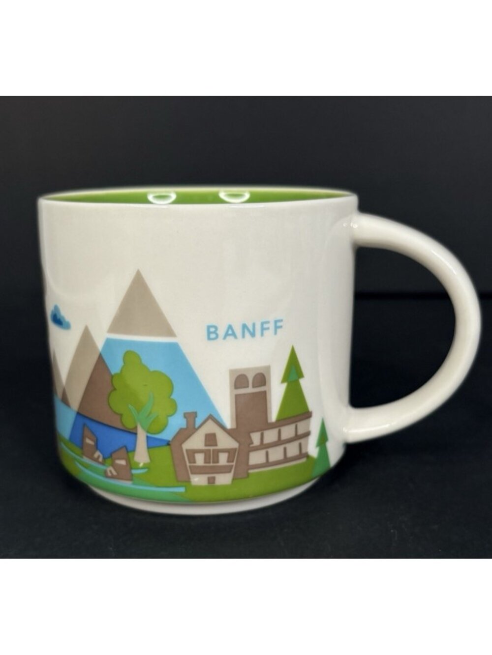 Starbucks Banff You Are Here Collection YAH Series Coffee Mug 14 fl. Oz 2015